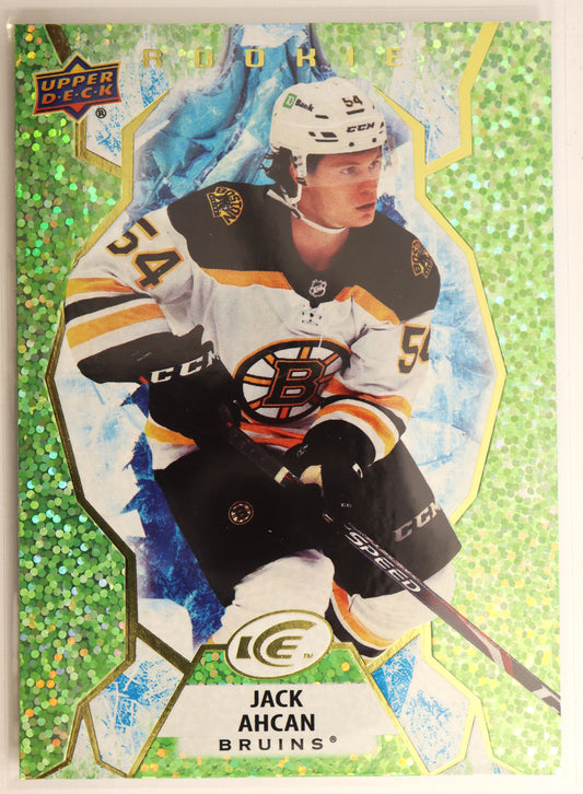 2021-22 Upper Deck Ice Green #136 Jack Ahcan RC