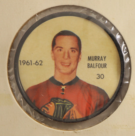 1961-62 Shirriff/Salada Coins #30 Murray Balfour