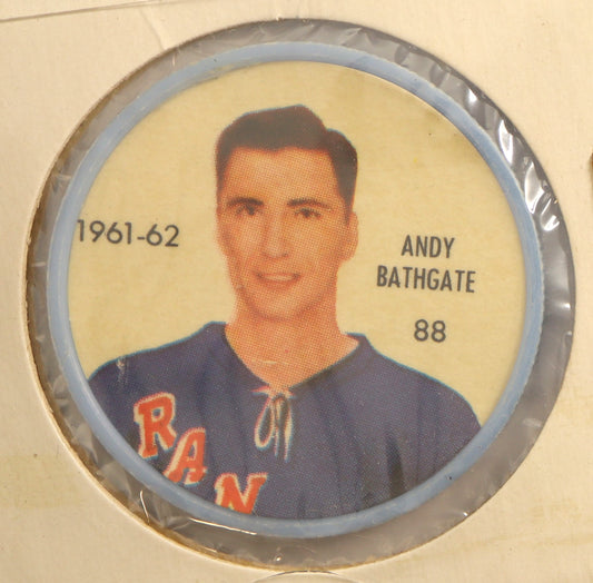 1961-62 Shirriff/Salada Coins #88 Andy Bathgate