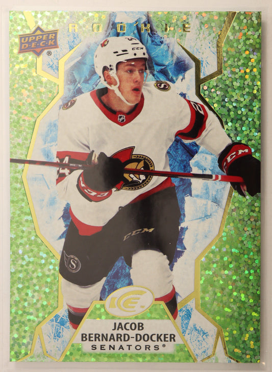 2021-22 Upper Deck Ice Green #140 Jacob Bernard-Docker