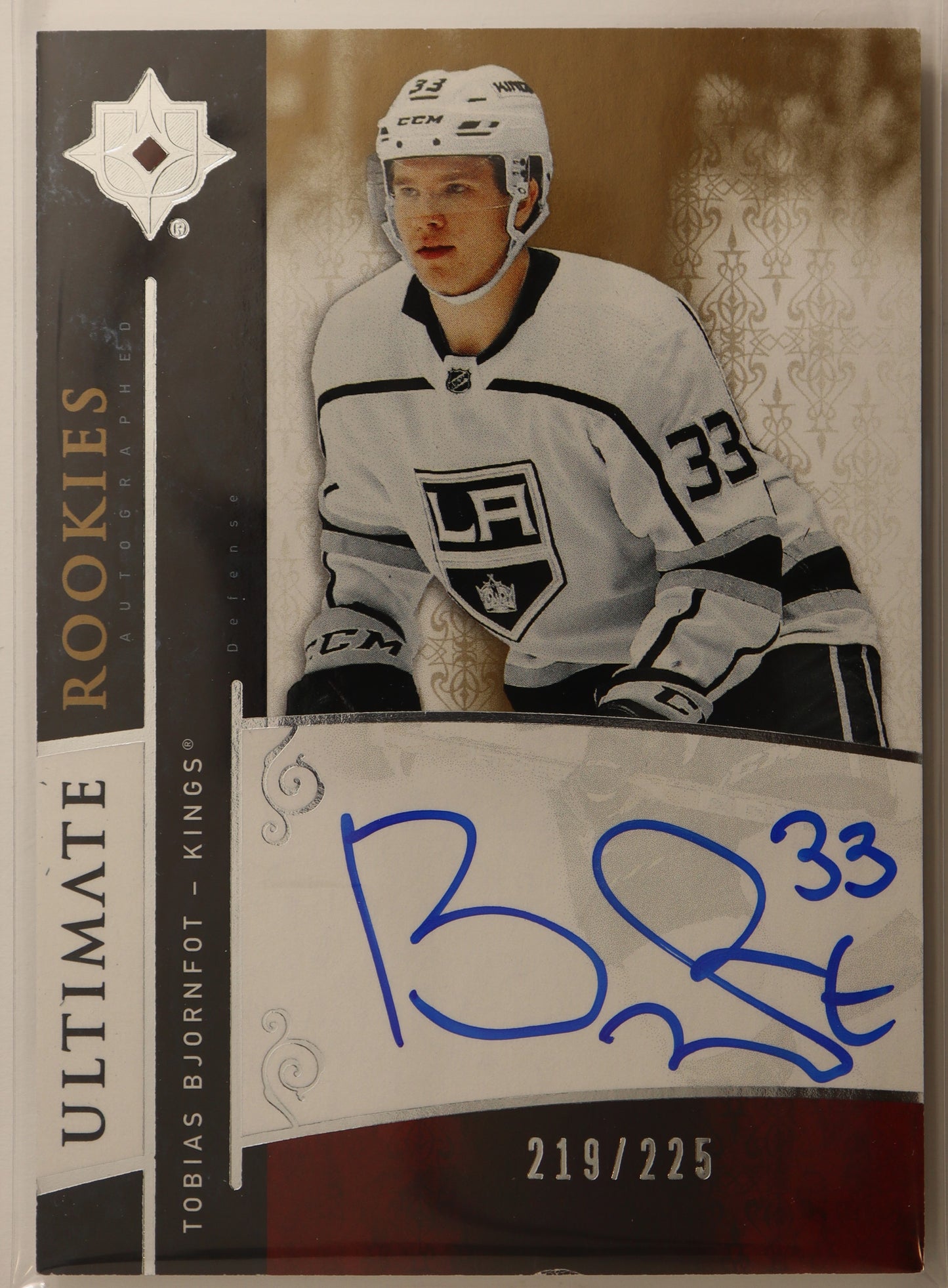 2019-20 Ultimate Collection Tobias Bjornfot Auto RRA-TB 219-225