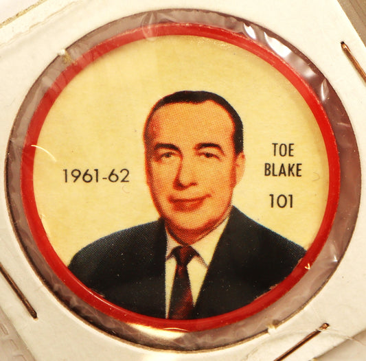 1961-62 Shirriff/Salada Coins #101 Toe Blake CO