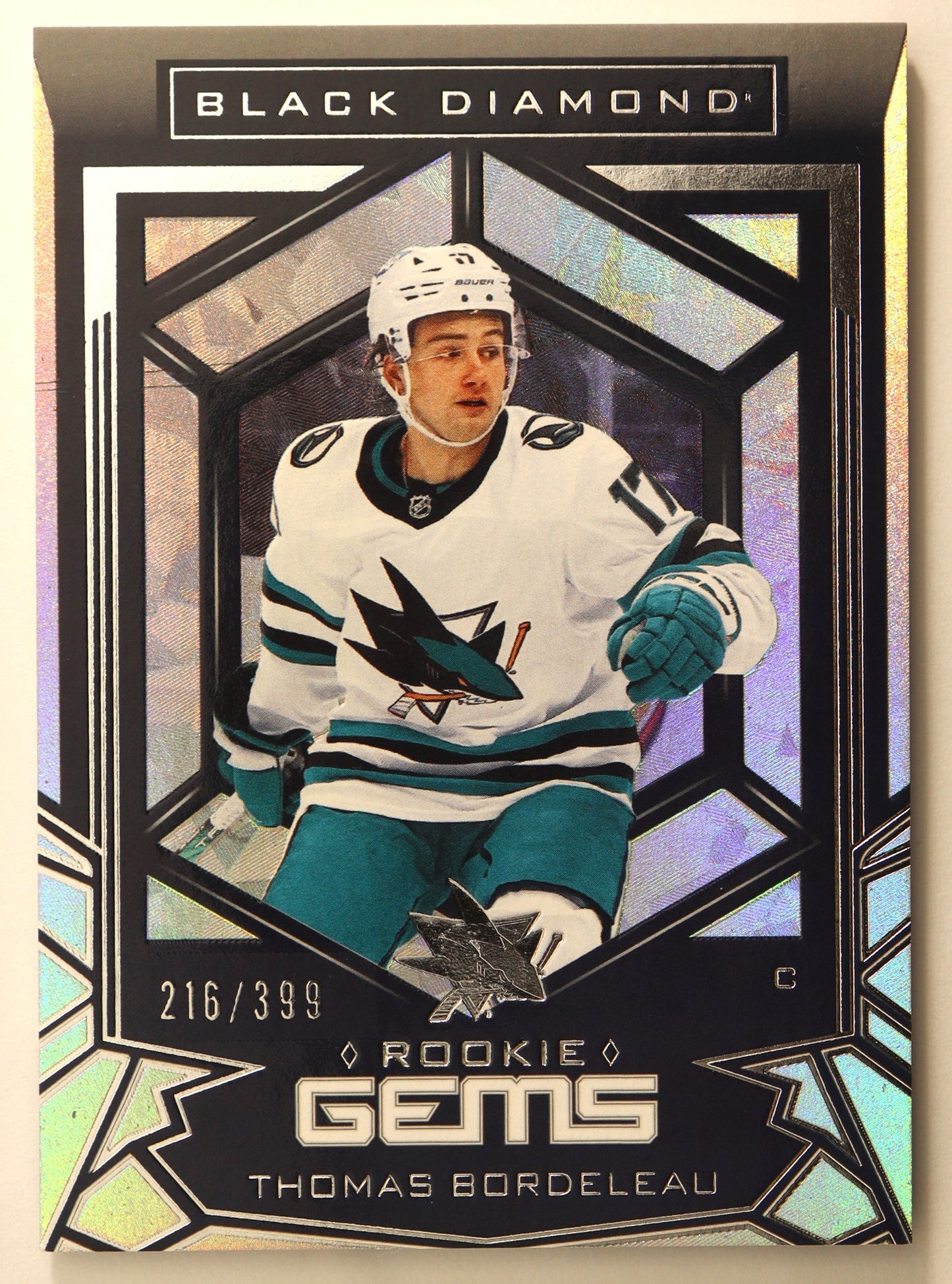 2022-23 Black Diamond Rookie Gems #RG-TB Thomas Bordeau 216/399