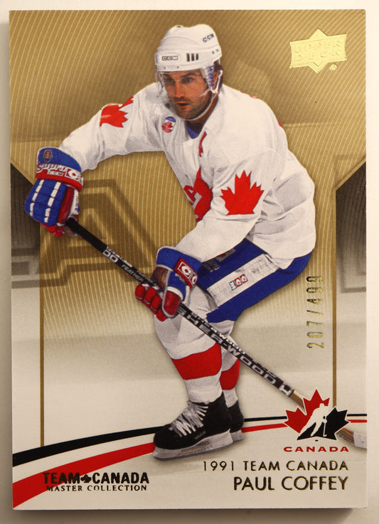 2015-16 Upper Deck Team Canada Master Collection #5 Paul Coffey 207/499