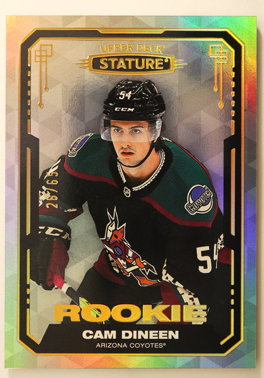 2021-22 Stature Rookie  #140 Cam Dineen 26/65