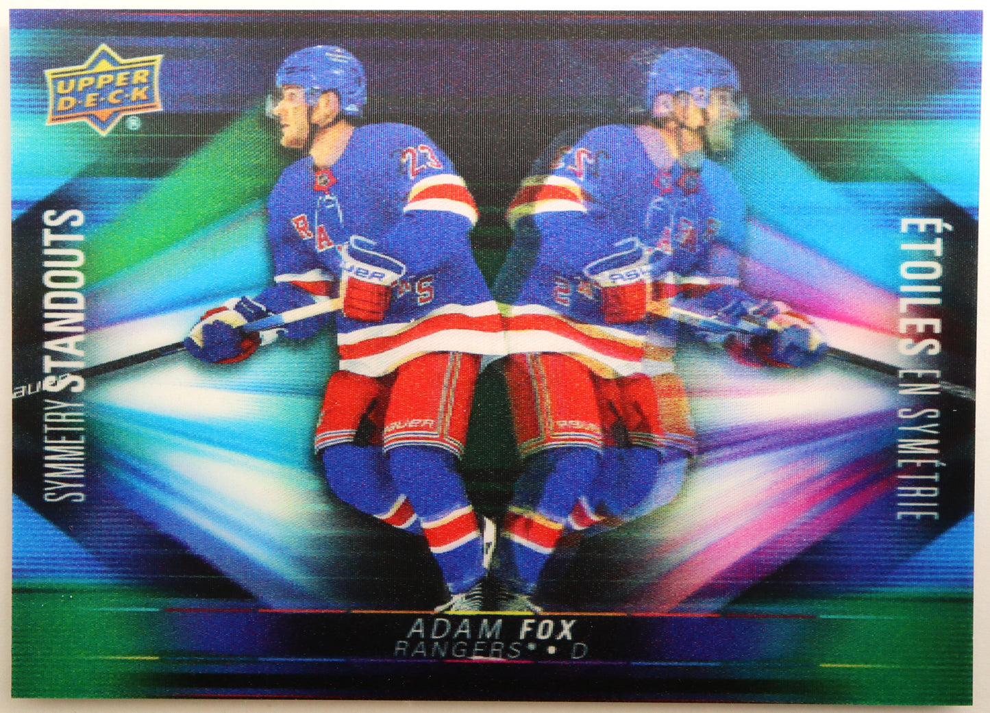 2023-24 Tim Horton's Collector's Series Symmetry Standouts 3D-13 Adam Fox