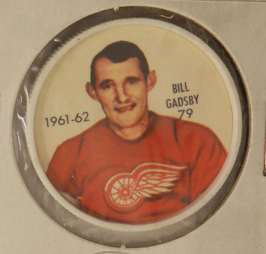 1961-62 Shirriff/Salada Coins #79 Bill Gadsby