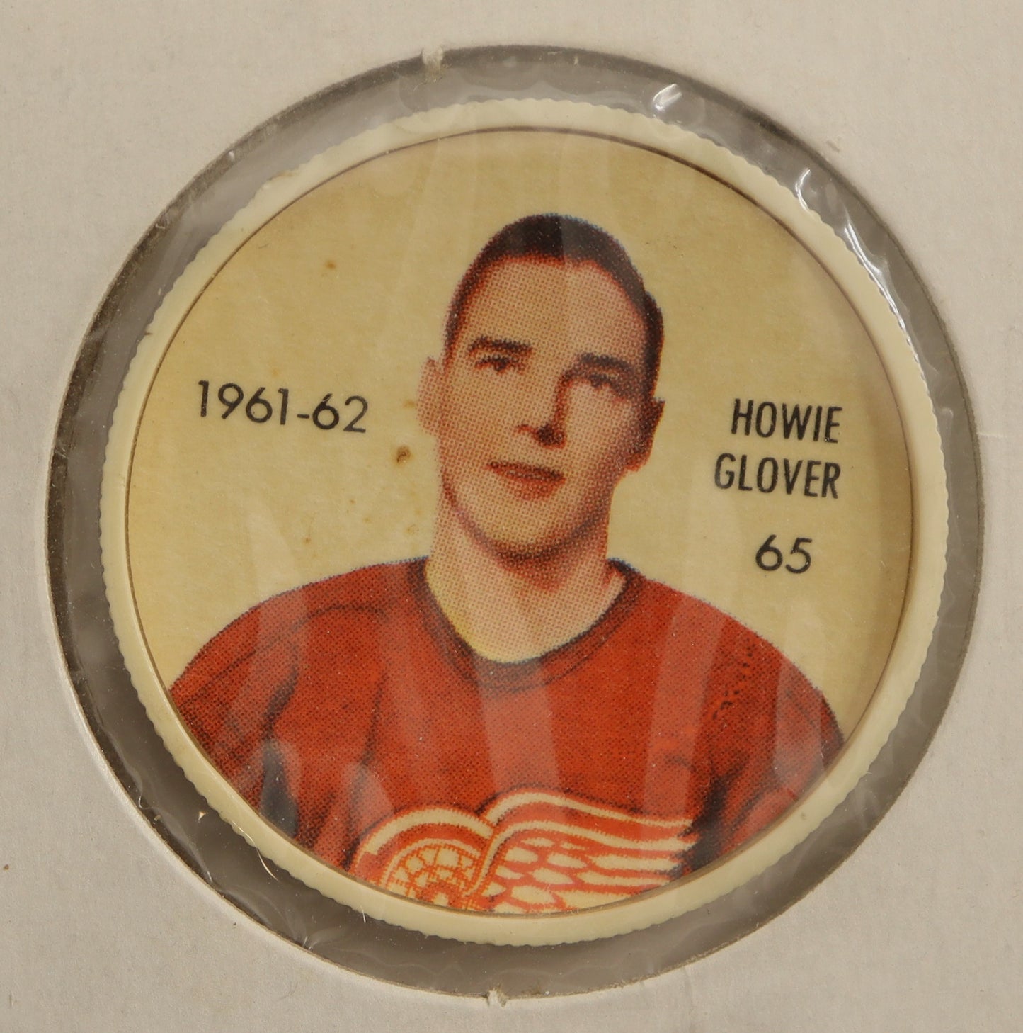 1961-62 Shirriff/Salada Coins #65 Howie Glover