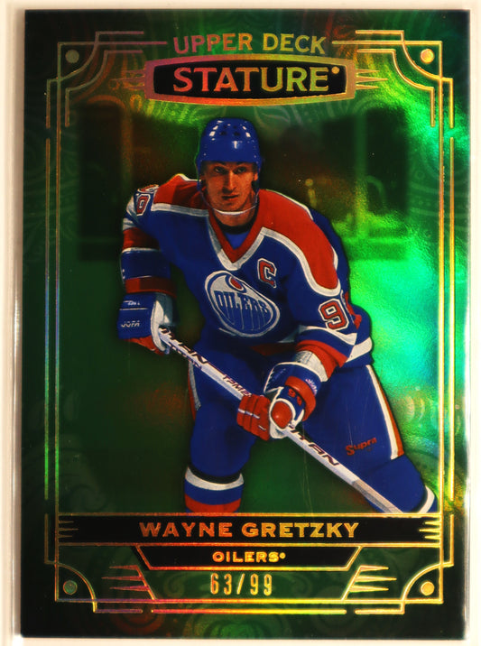 2022-23 Stature Green #1 Wayne Gretzky 63/99