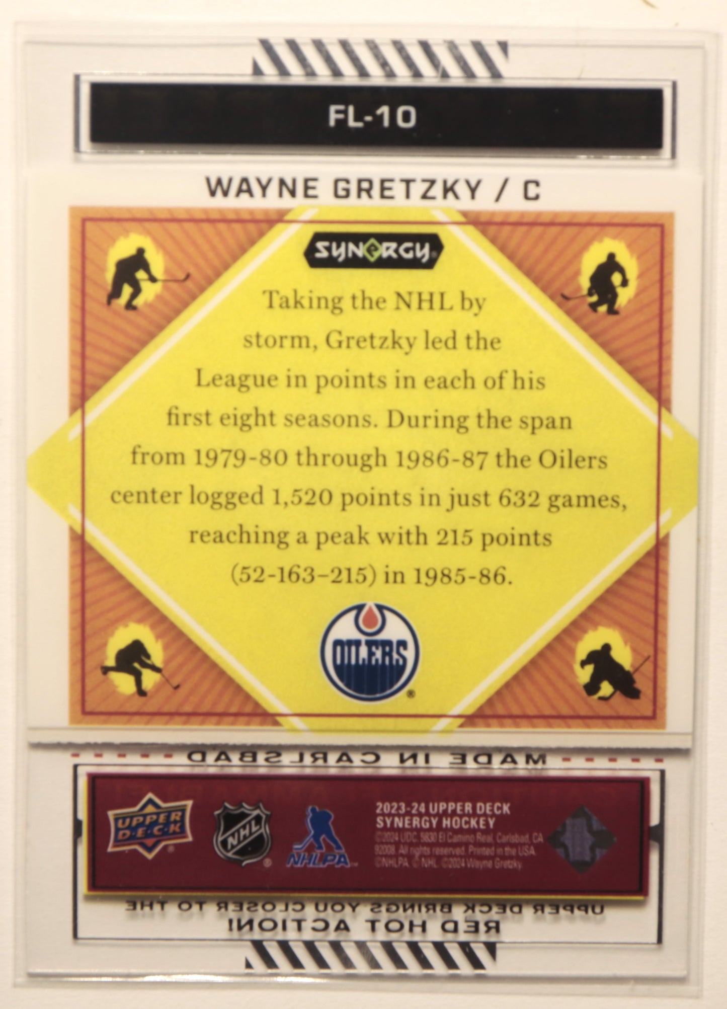 2023-24 Synergy Flammable FL-10 Wayne gretzky