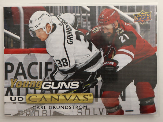 2019-20 Upper Deck Canvas #C98 Carl Grundstrom YG RC