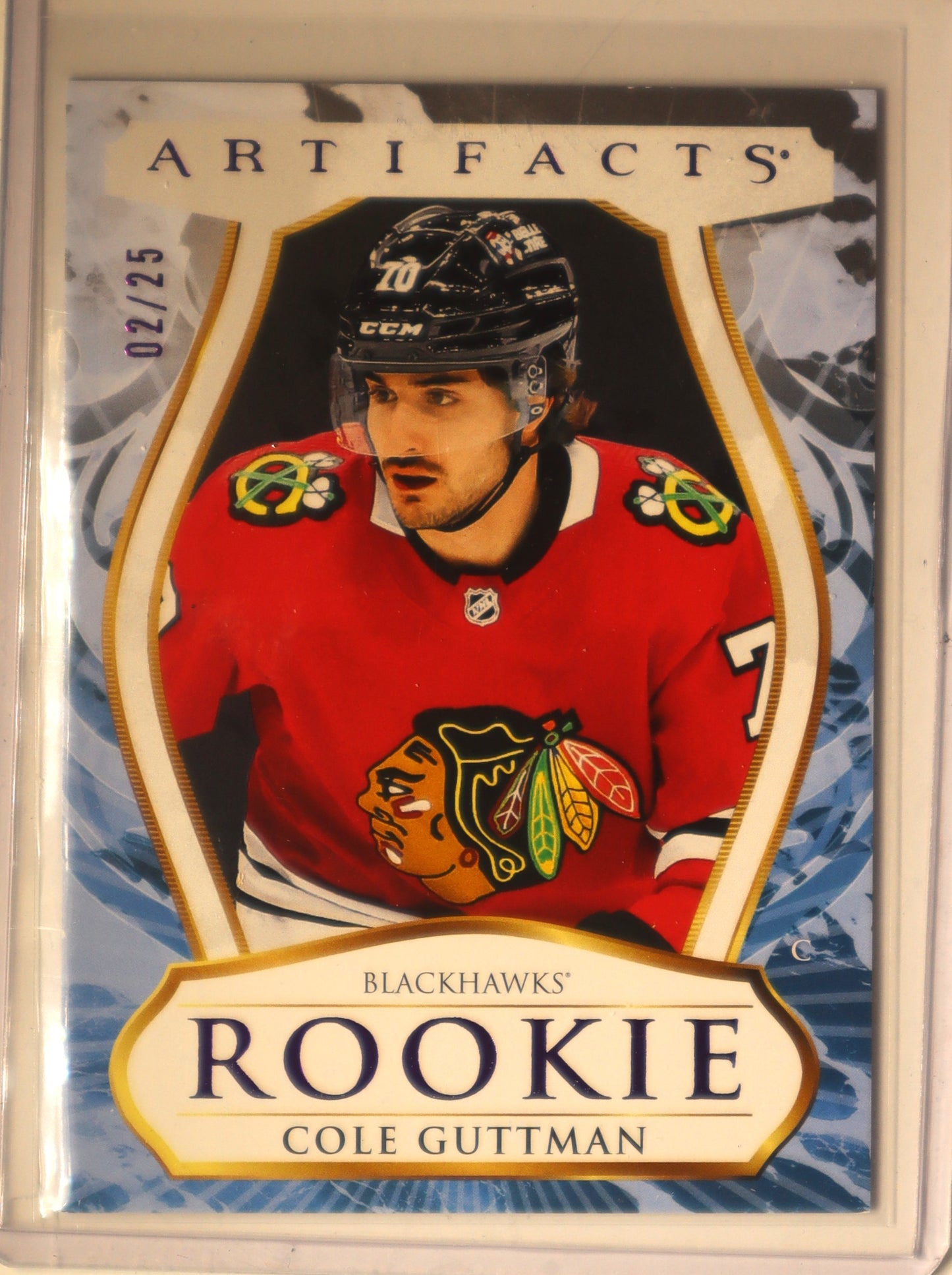 2023-24 Artifacts Rookie 188 Cole Guttman 02/25