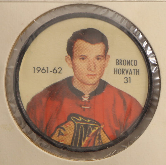 1961-62 Shirriff/Salada Coins #31 Bronco Horvath