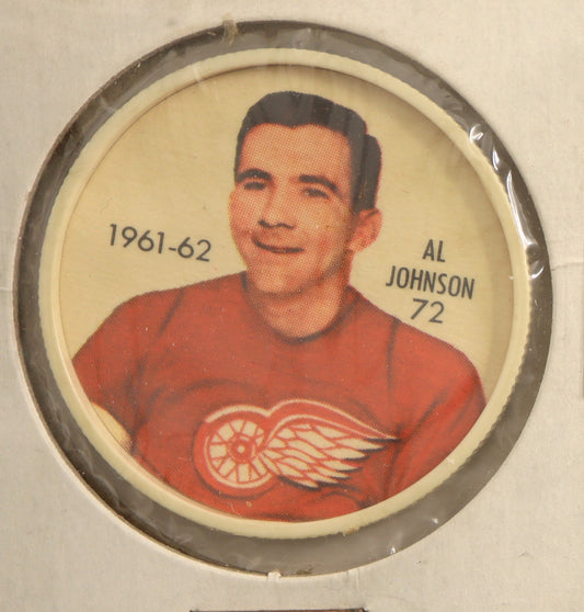 1961-62 Shirriff/Salada Coins #72 Al Johnson