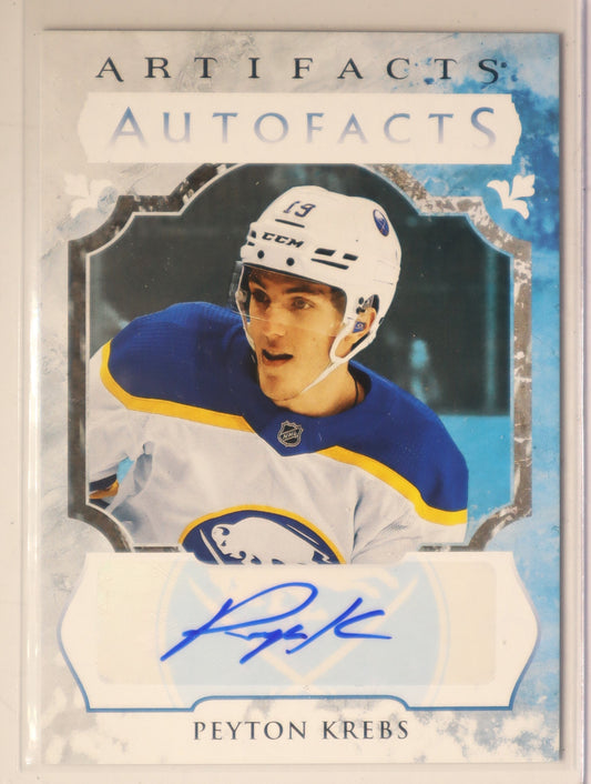 2023-24 Artifacts Aotofacts AF-PK Payton Krebs