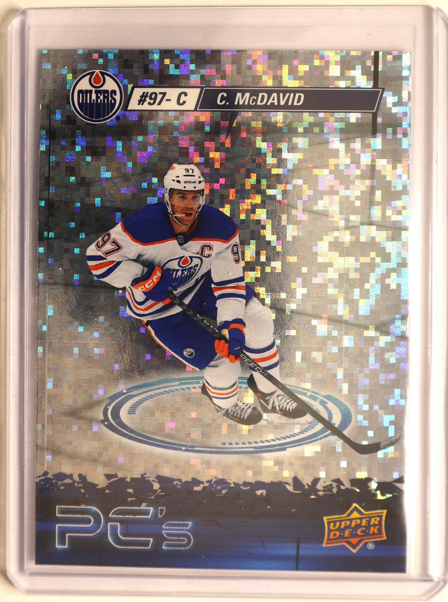 2023-24 UD Series 2 PC's Sparkle PC-11 Connor McDavid