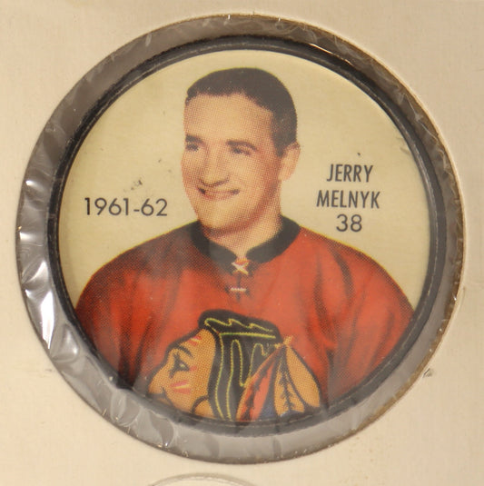 1961-62 Shirriff/Salada Coins #38 Gerry Melnyk