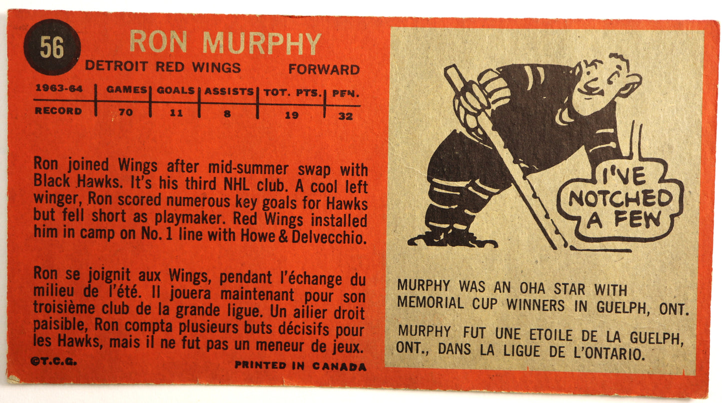 1964-65 Topps #56 Ron Murphy