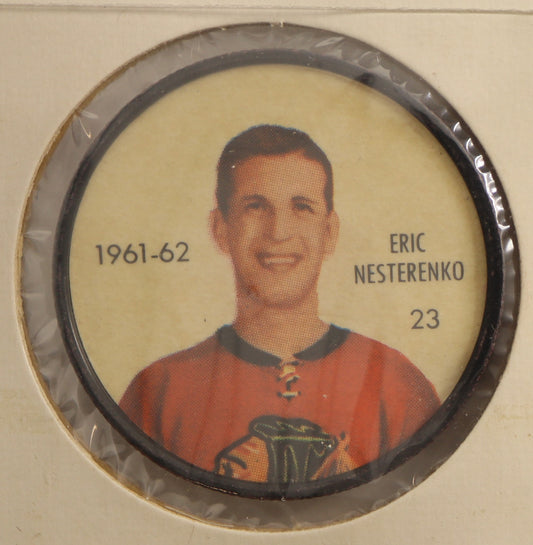 1961-62 Shirriff/Salada Coins #23 Eric Nesterenko