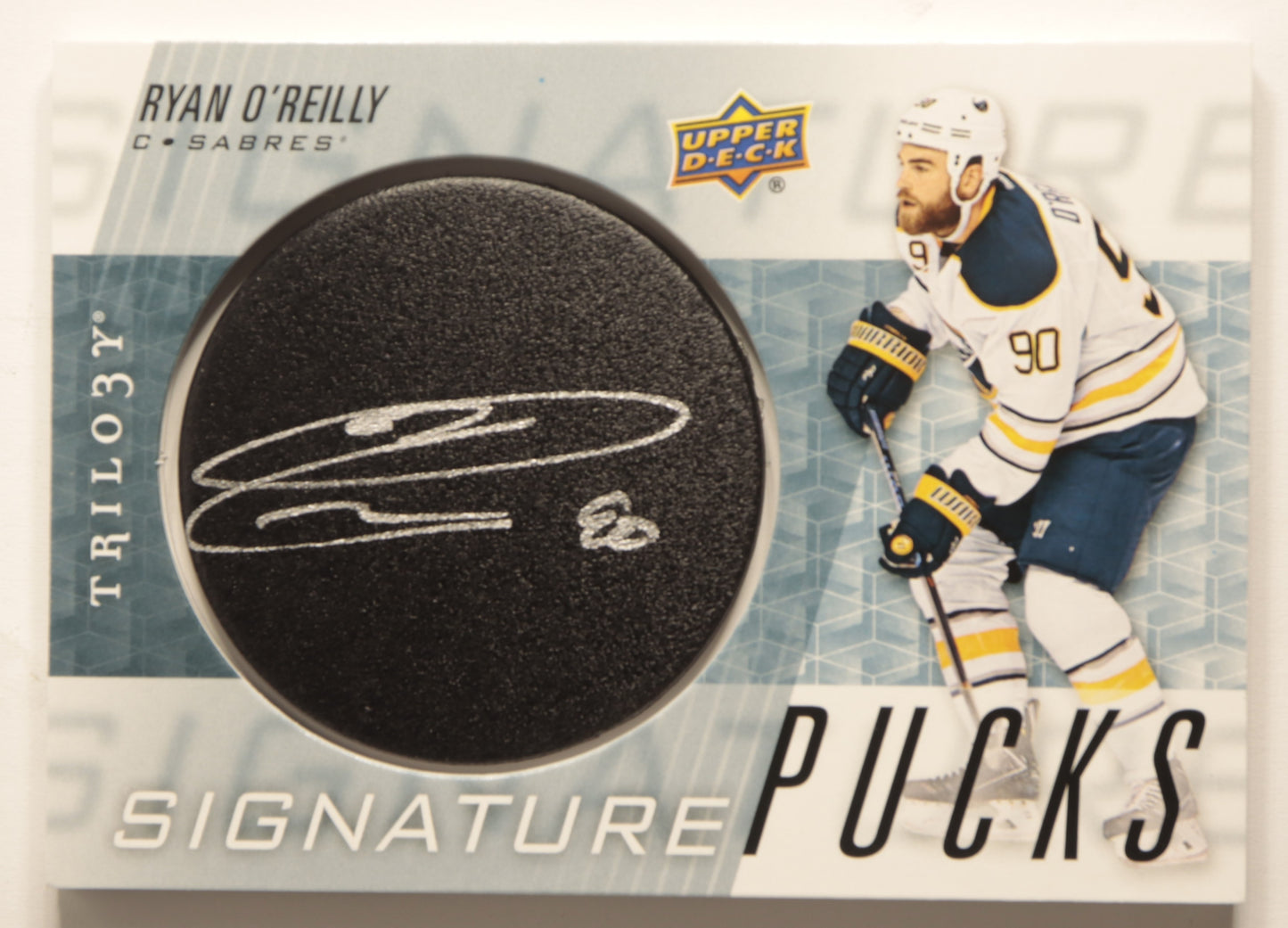 2016-17 Trilogy Signature Pucks SP-RO Ryan O'Reilly