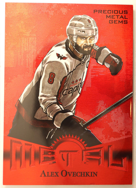 2022-23 Metal Universe Precious Metals Gems Metal RT-5 Alex Ovechkin 065/100