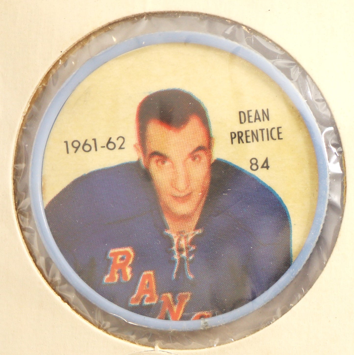 1961-62 Shirriff/Salada Coins #84 Dean Prentice