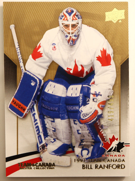 2015-16 Upper Deck Team Canada Master Collection #8 Bill Ranford 419/499