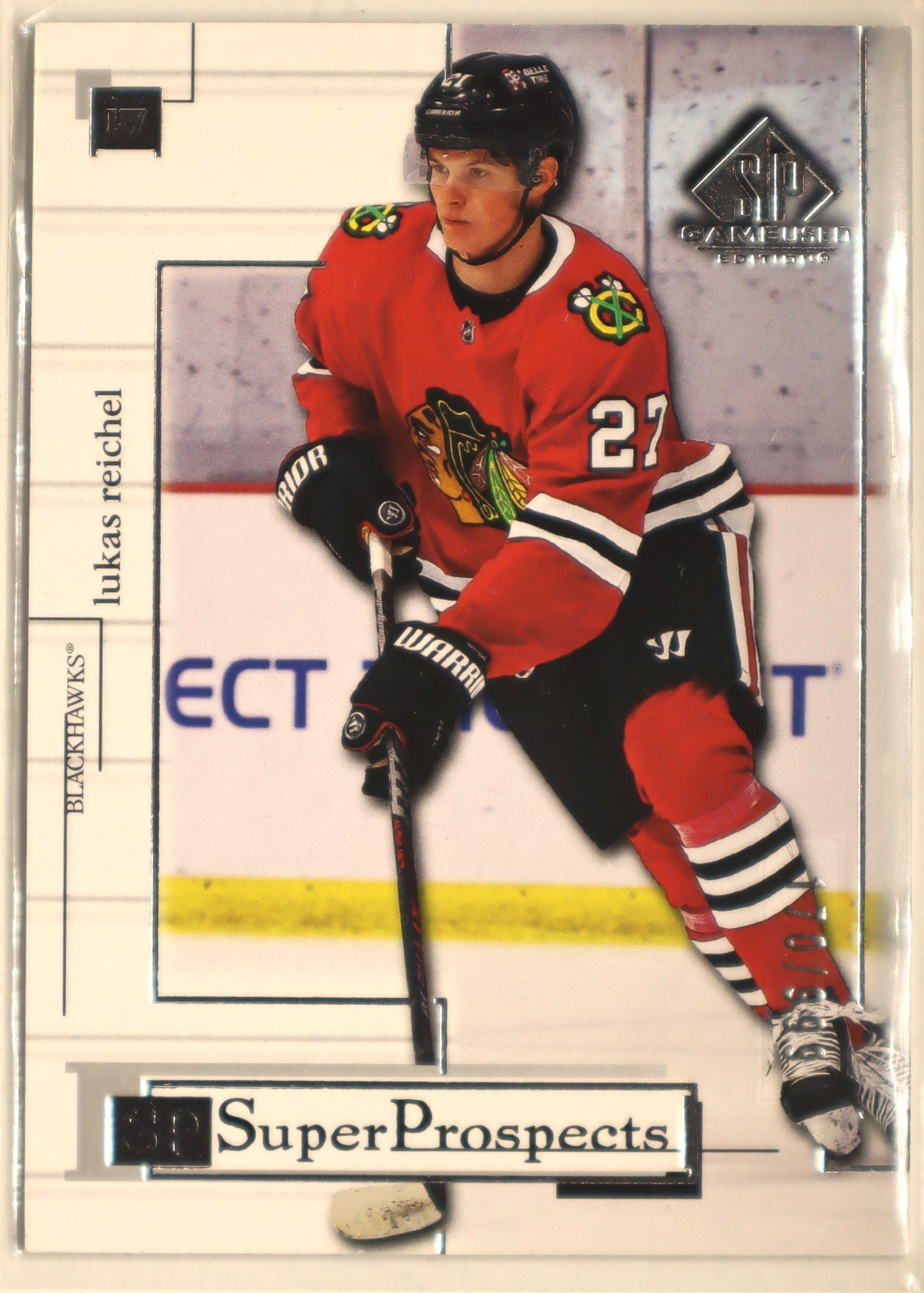 2022-23 SP Game Used '01 Retro Rookies Crossover #RC9 Lukas Reichel 170/999