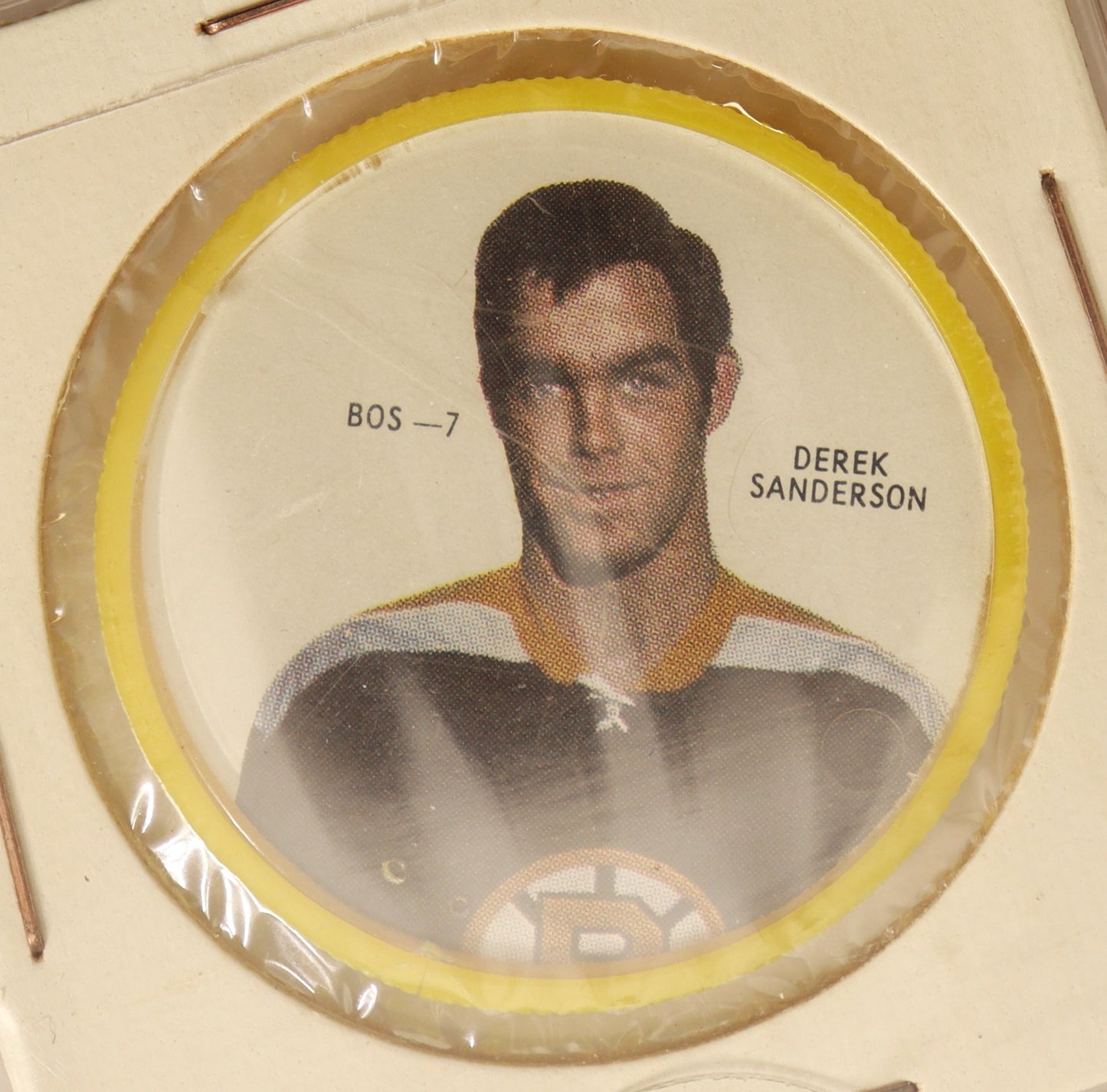 1968-69 Shirriff Coins #7 Derek Sanderson