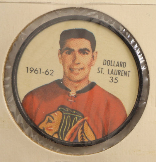 1961-62 Shirriff/Salada Coins #35 Dollard St.Laurent