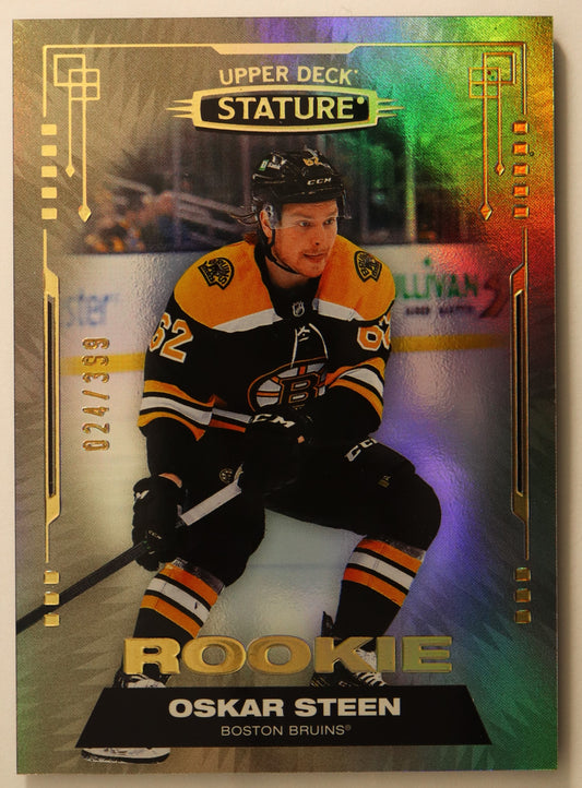 2021-22 Stature Rookie # 176 Oskar Steen 024/399