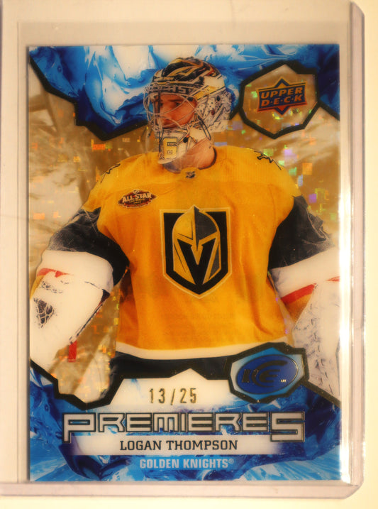 2021-22 Upper Deck Ice Gold #212 Logan Thompson 13/25