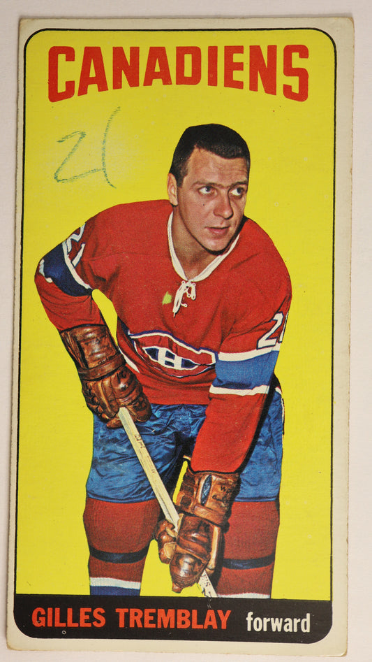 1964-65 Topps #2 Gilles Tremblay #1