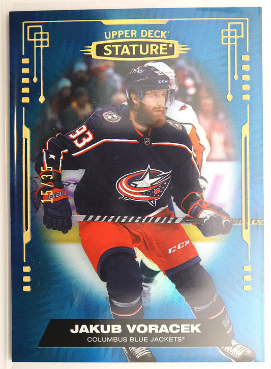 2021-22 Upper Deck Stature Blue #73 Jakub Voracek