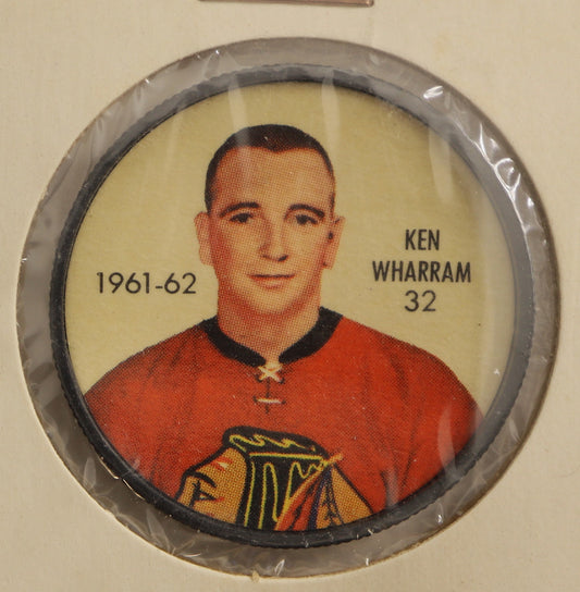 1961-62 Shirriff/Salada Coins #32 Ken Wharram