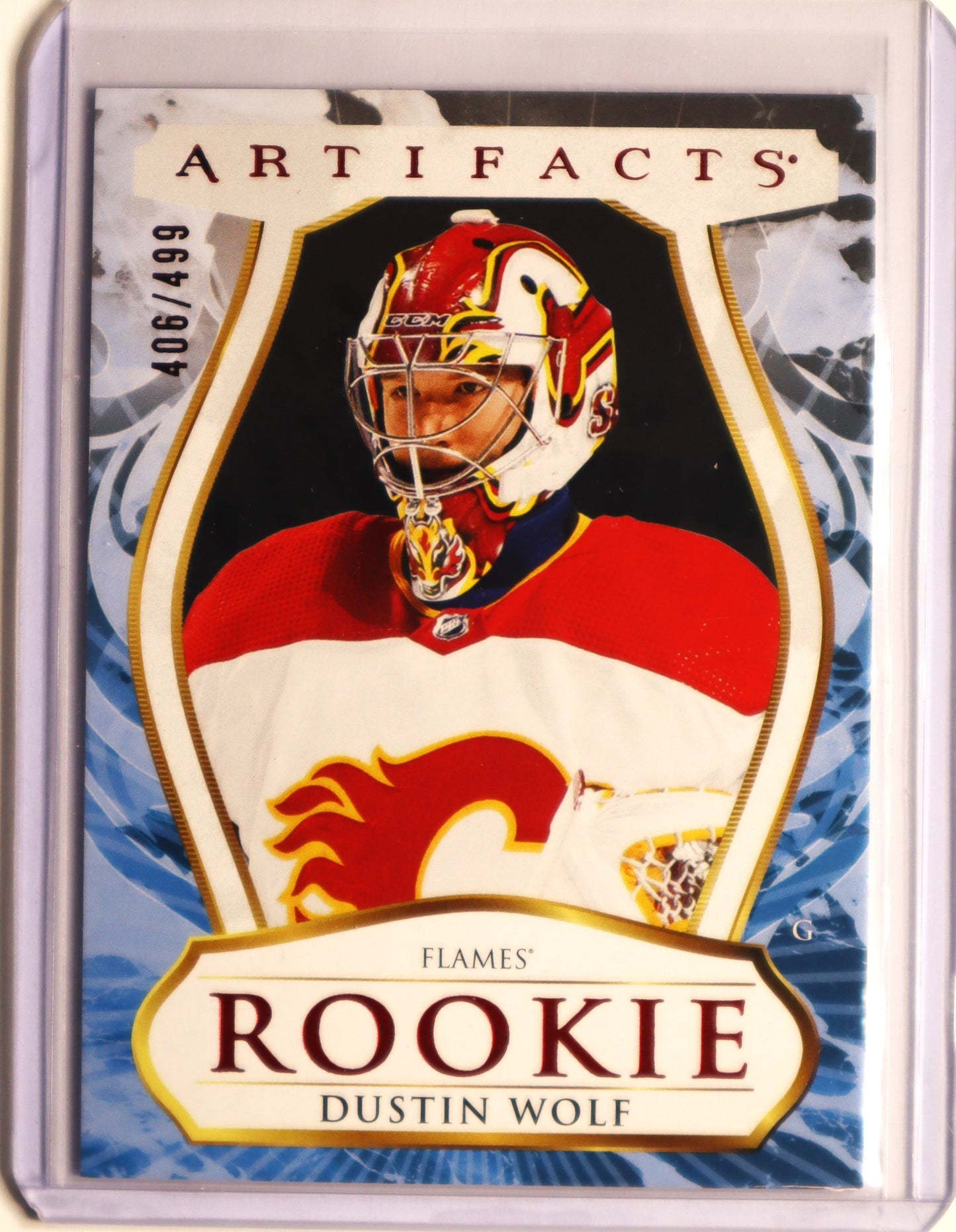 2022-23 Artifacts Rookie 182 Dustin Wolf 263/999