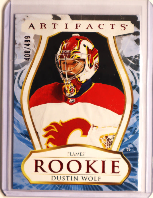 2022-23 Artifacts Rookie 182 Dustin Wolf 263/999