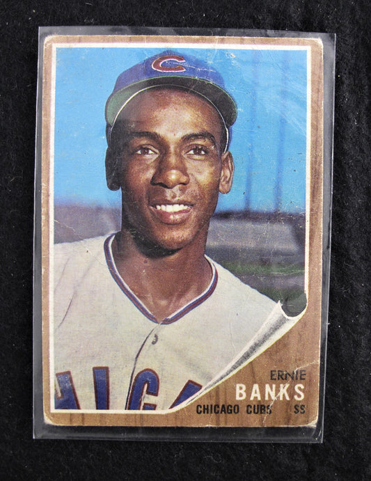 1962 Topps #25 Ernie Banks