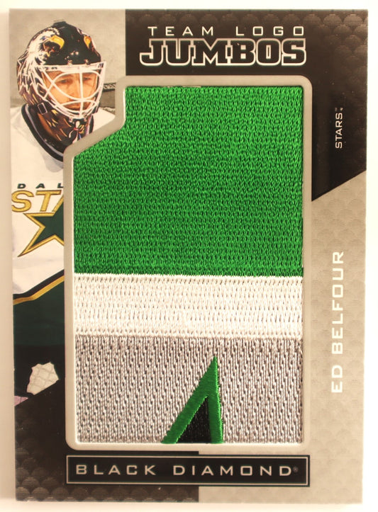 2021-22 Black Diamond Team Logo Jumbo Puzzle Patches #TLDS-EB Ed Belfour