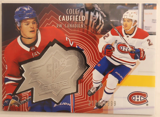 2021-22 Upper Deck SPx Finite #SF26 Cole Caufield 2170/2999