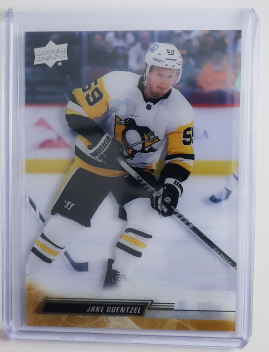 2022-23 UD Series Clear Cut #139 jake Guentzel