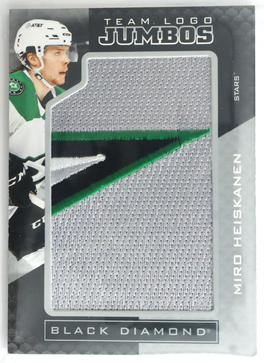 2021-22 Black Diamond Team Logo Jumbos TLDS-MN Miro Heiskanen