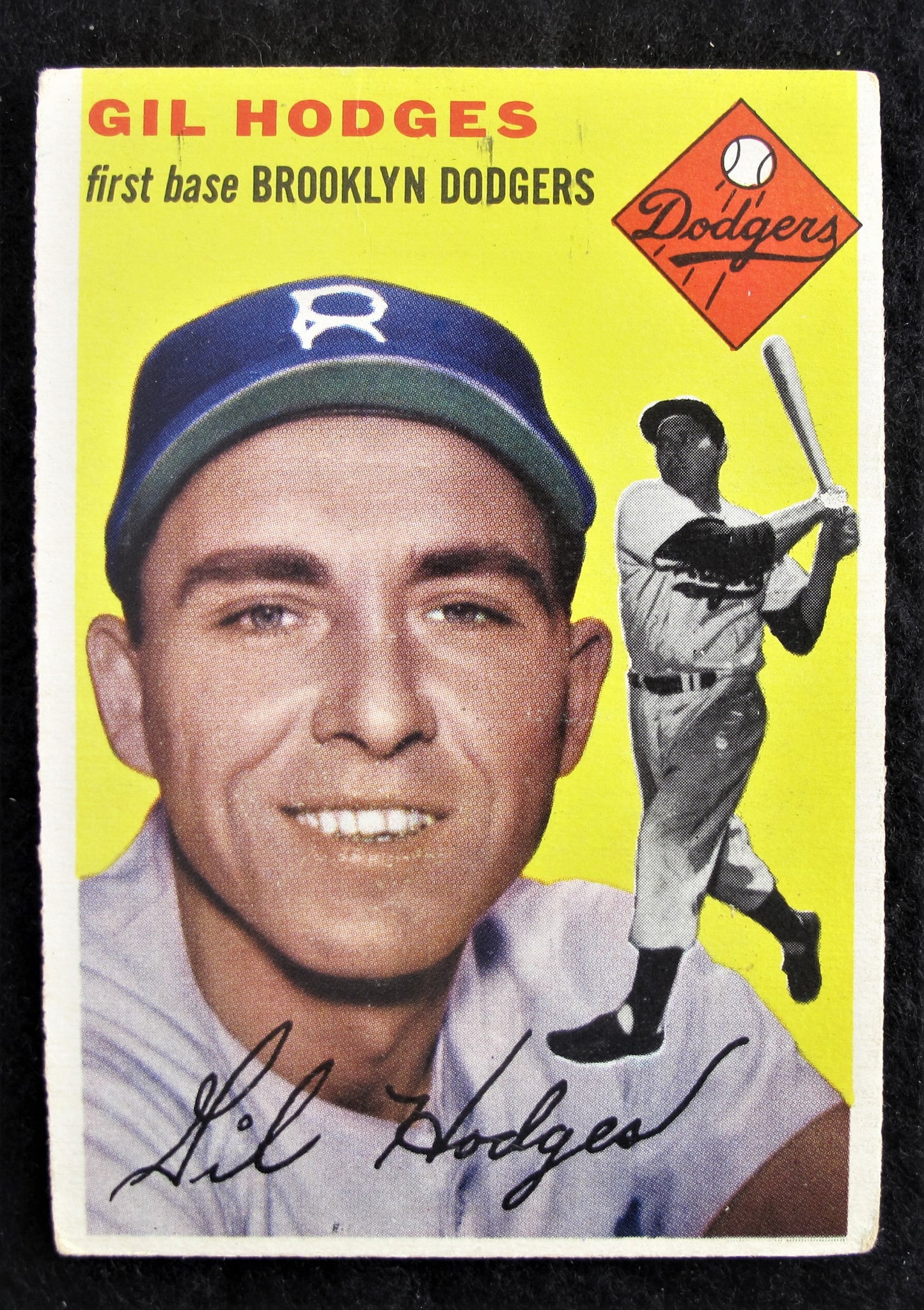 1954 Topps #102 Gil Hodges