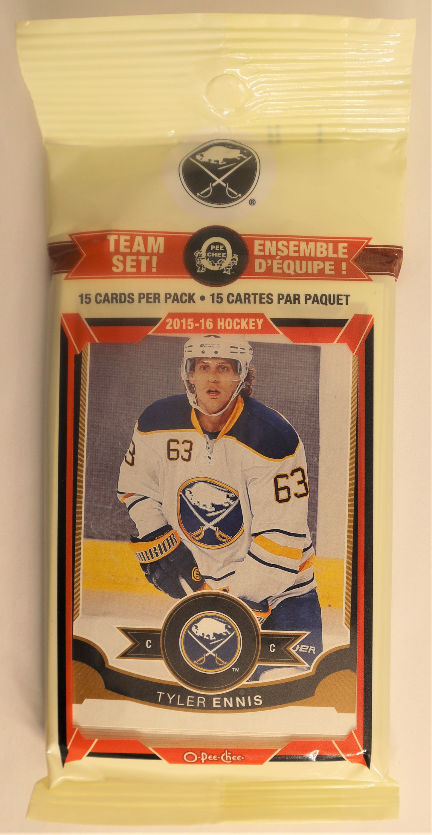 2015-16 O-Pee-Chee Team Set Buffalo Sabres 15 cards