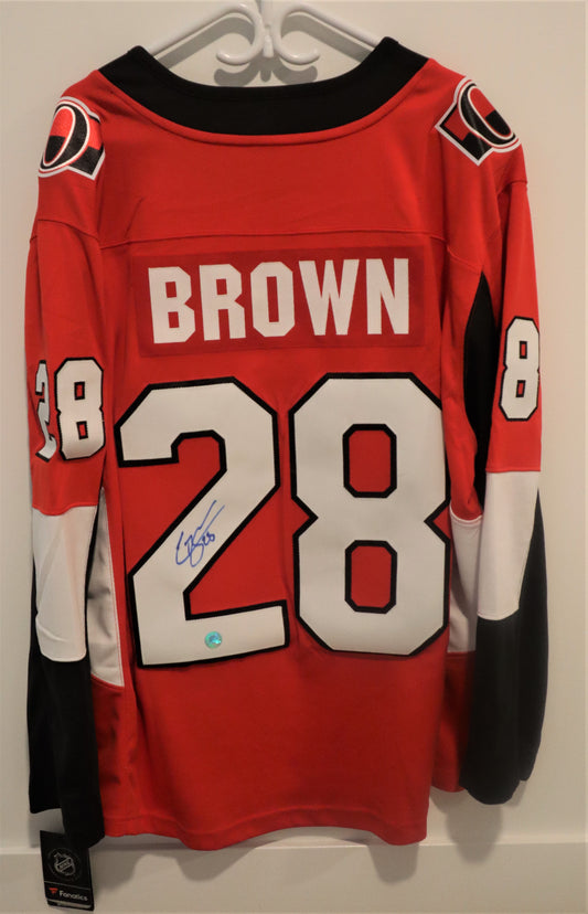 Connor Brown Fanatics XL Autographed Jersey Comes with COA