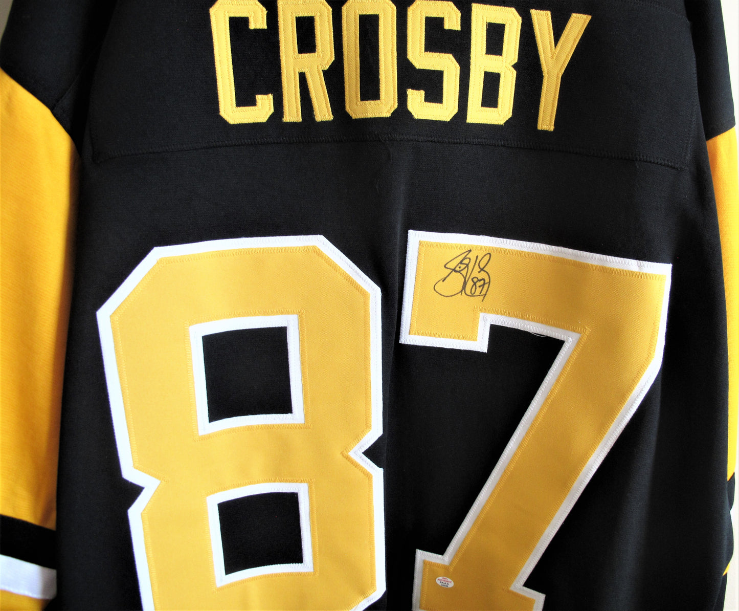 Sidney Crosby Pittsburgh Penguins Replica  Autographed Jersey XL