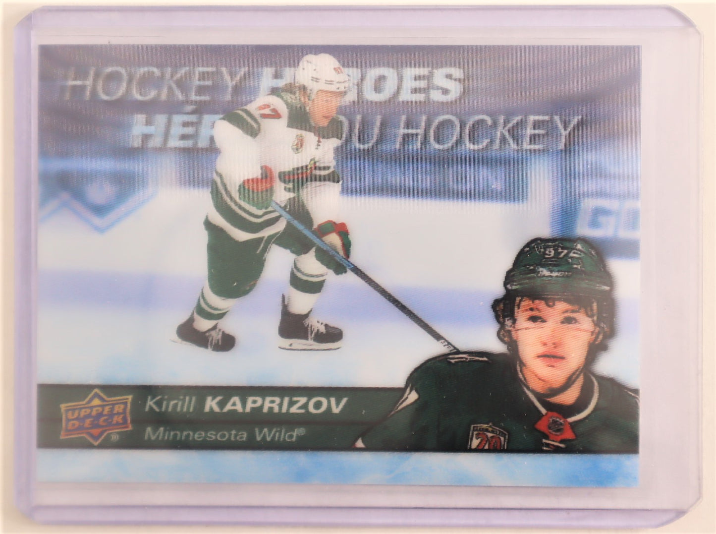 2021-22 Upper Deck Tim Hortons Hockey Heroes #H19 Kirill Kaprizov