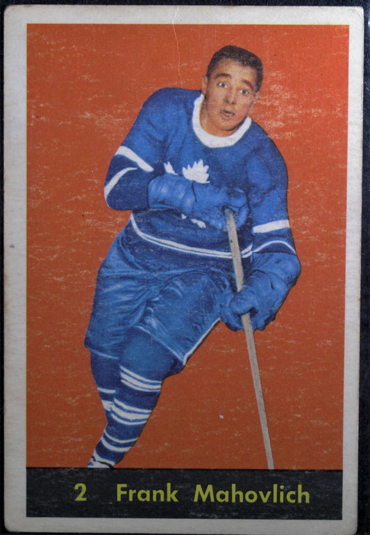 1960-61 Parkhurst #2 Frank Mahovlich