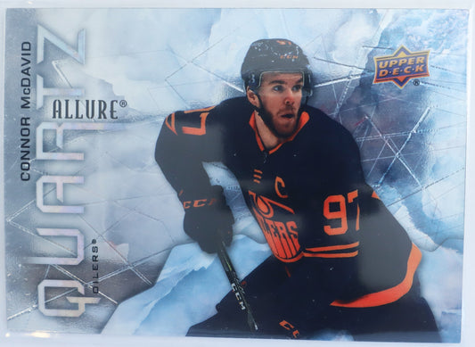 2021-22 Upper Deck Allure Quartz #AQ-CM Connor McDavid