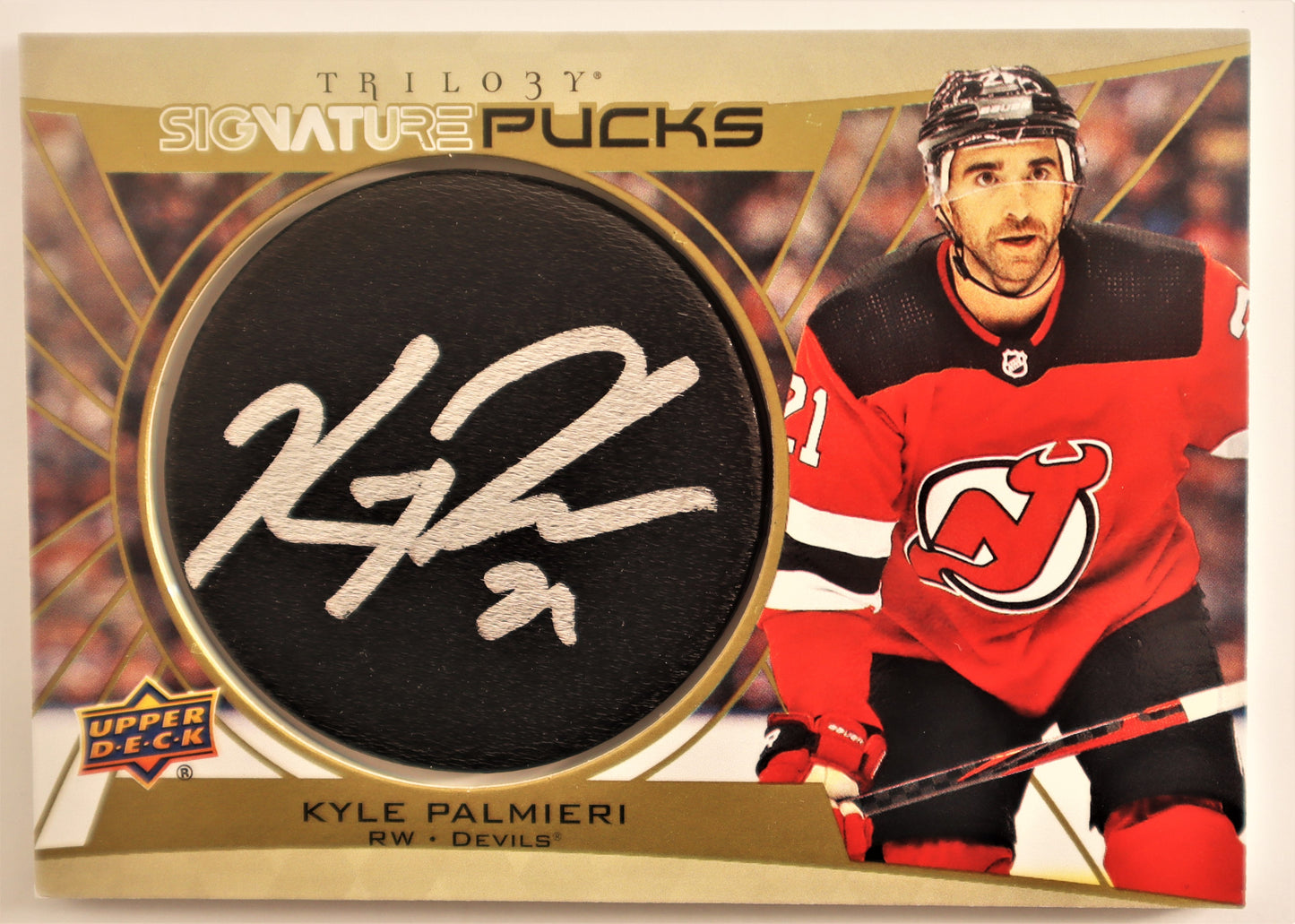 2016-17 Black Diamond Signature Placards #SP-KP Kyle Palmieri